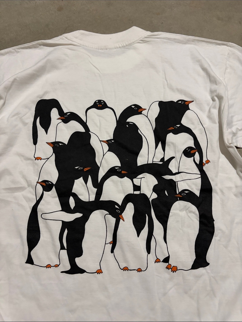 Vintage Port Lockroy Antarctica Penguins Short Sleeve Shirt - Picture 2 of 5